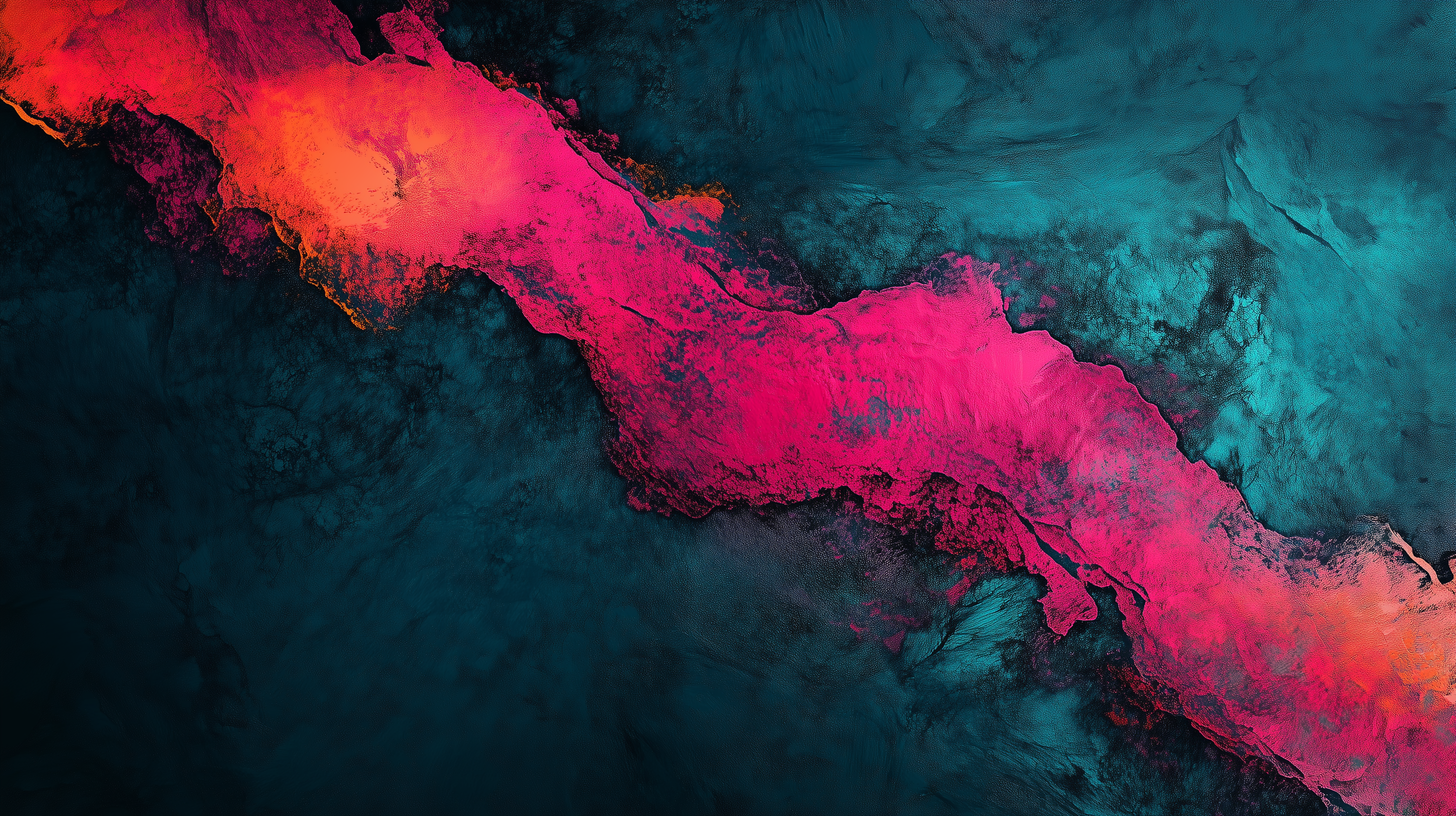 Abstract Flowing Colors