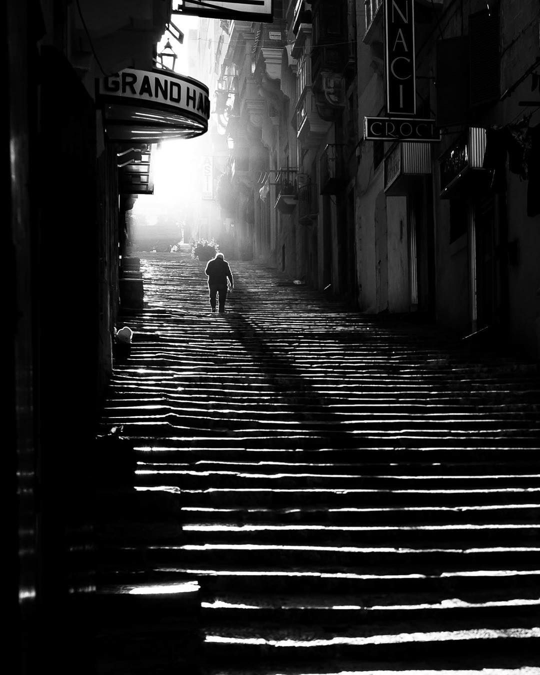 Sunlit Staircase