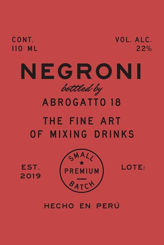 Negroni by Abrogatto 18