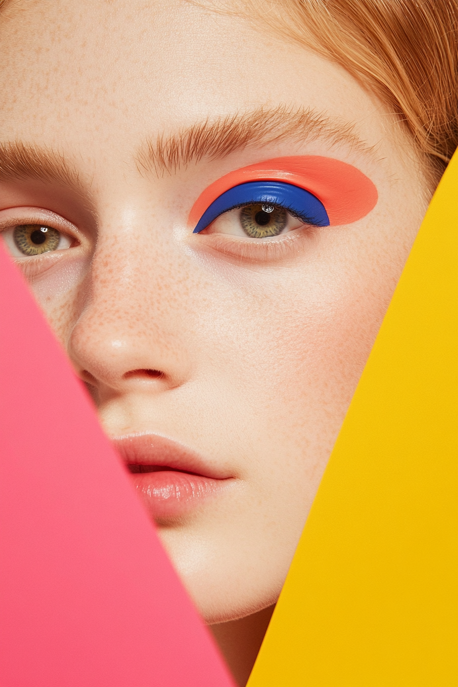 Colorful Eyeliner Art