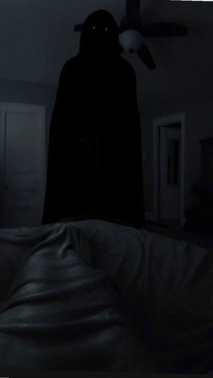 Dark Bedroom Scene