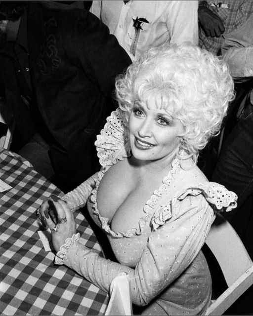 Dolly Parton in a Cowgirl Outfit