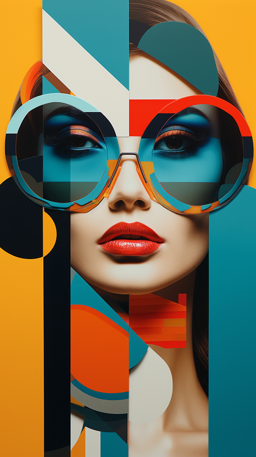 Abstract Fashion Portrait