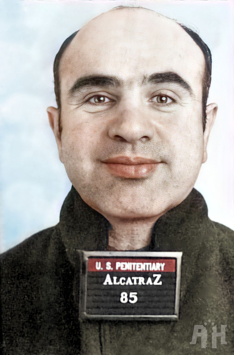 Alcatraz Inmate Portrait