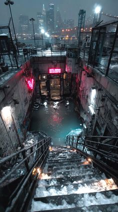 Abandoned Neon Alley