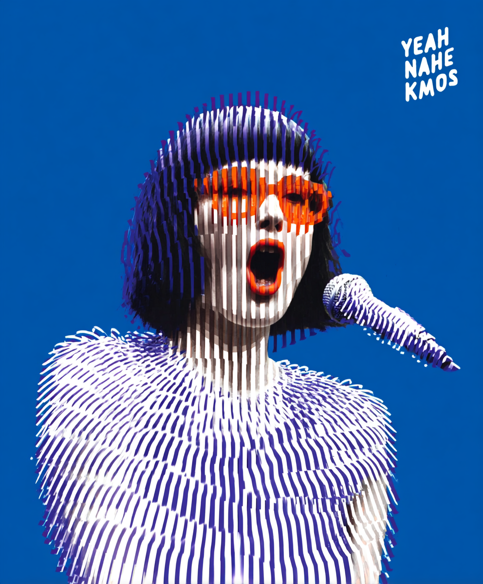 Abstract Woman Singing