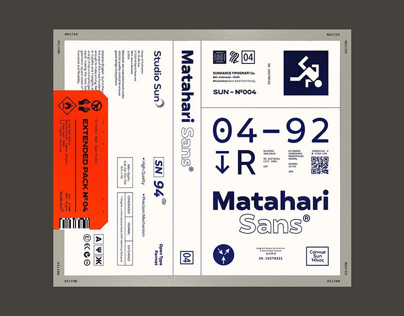 Matahari Sans Extended Pack