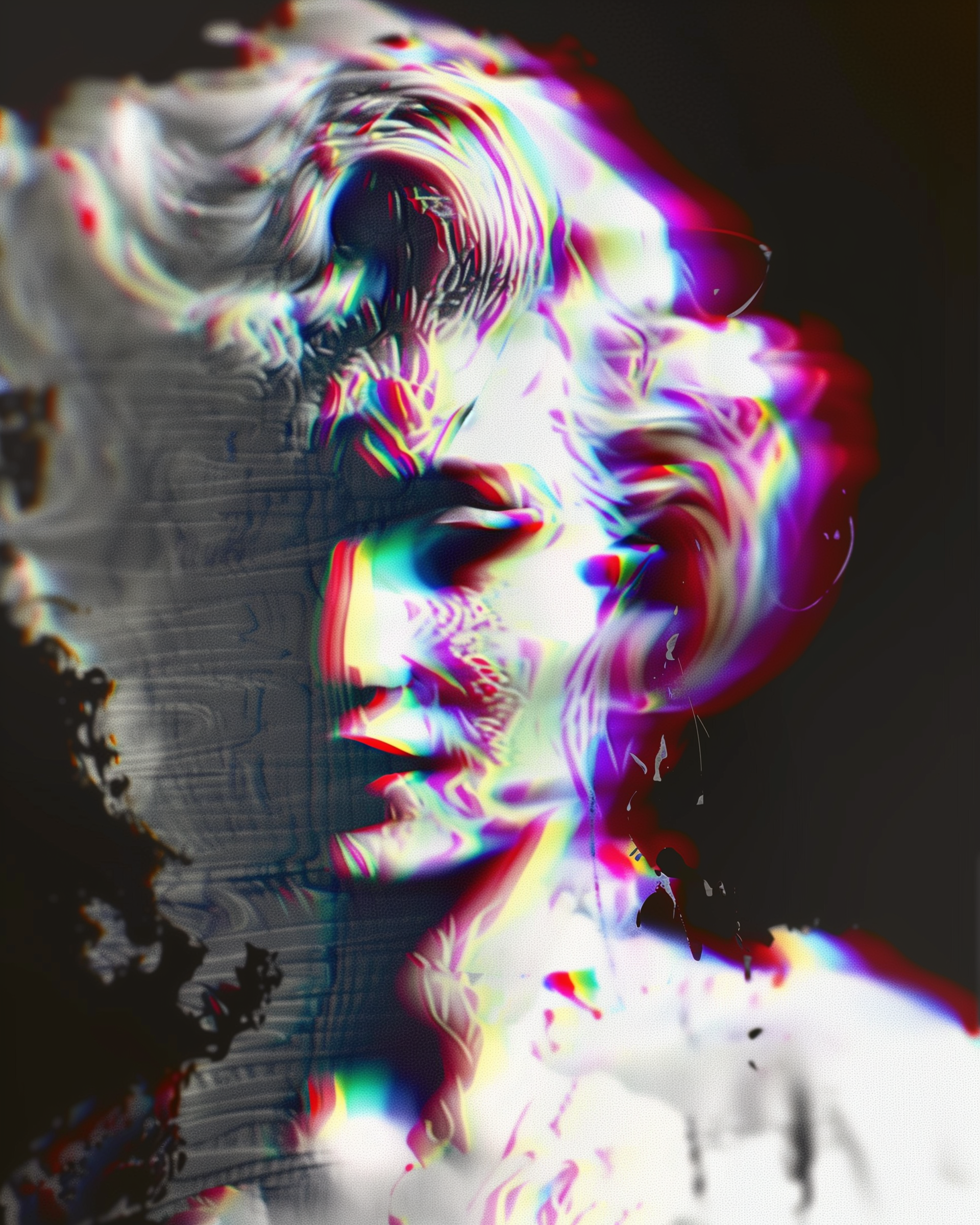 Distorted Portrait