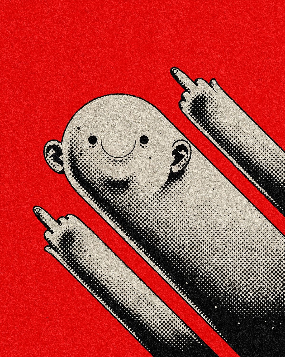 Middle Finger Guy