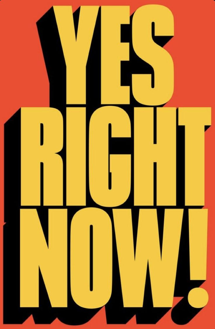 YES RIGHT NOW!