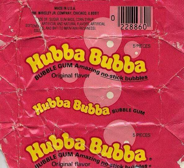 Hubba Bubba Bubble Gum Pack