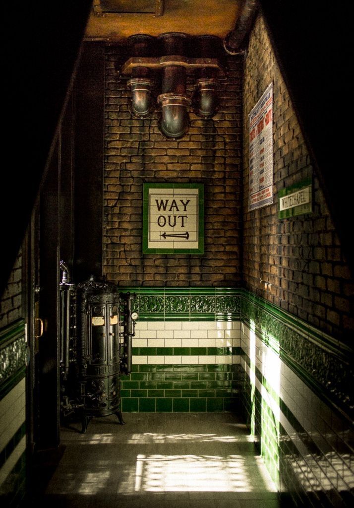 Victorian Subway Station Exit