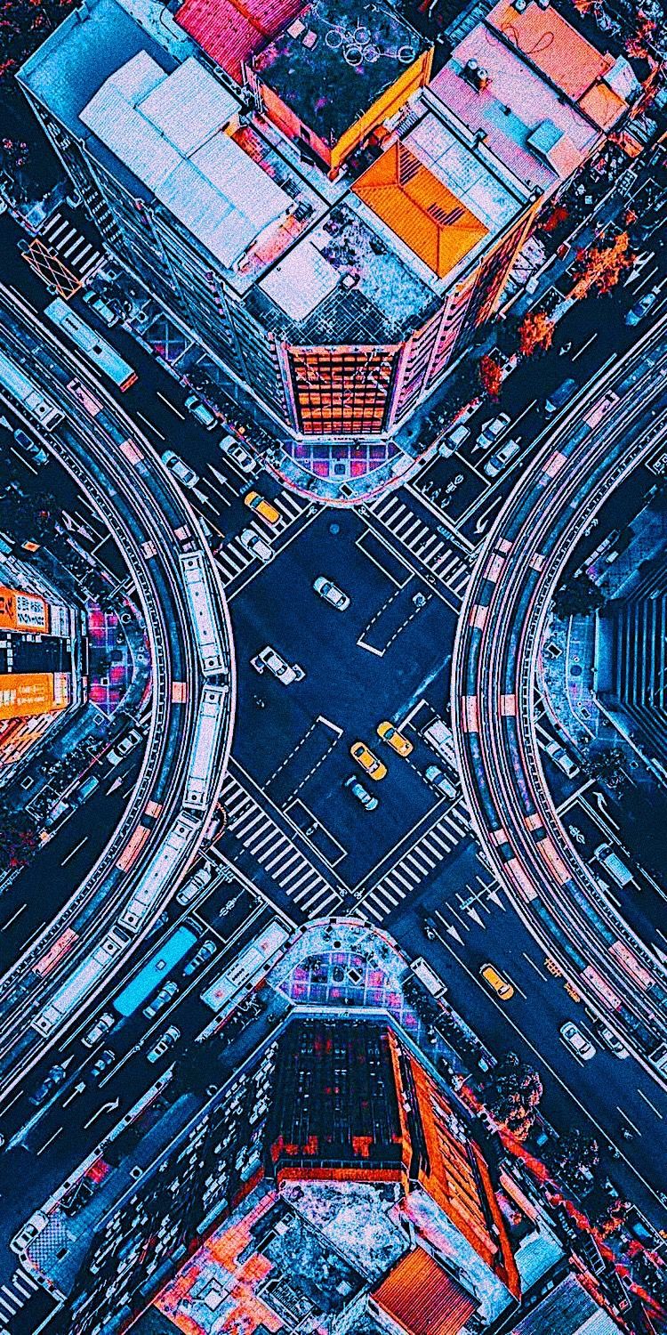 Urban Overpass at Night