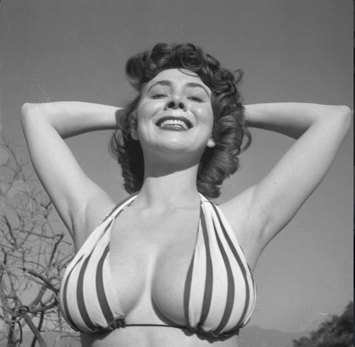 Vintage bikini beauty