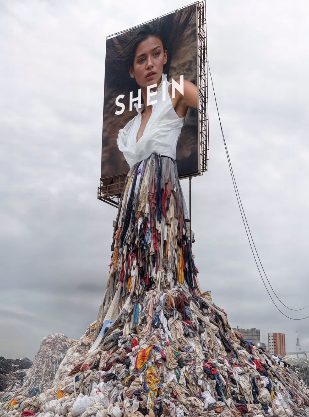 Recycled Fashion Billboard