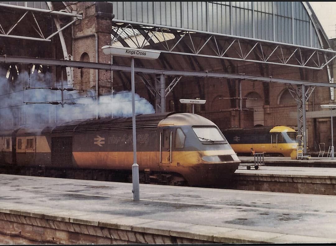 High-speed train at station