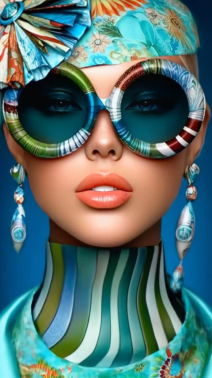 Colorful Fashion Statement
