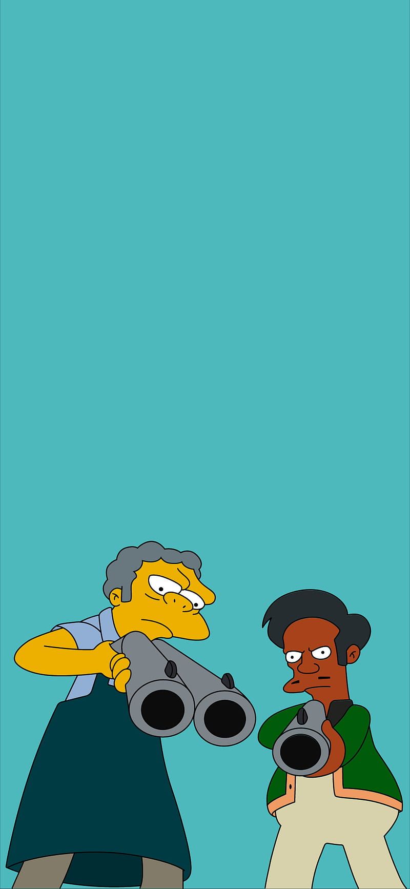 The Simpsons: Apu and Moe
