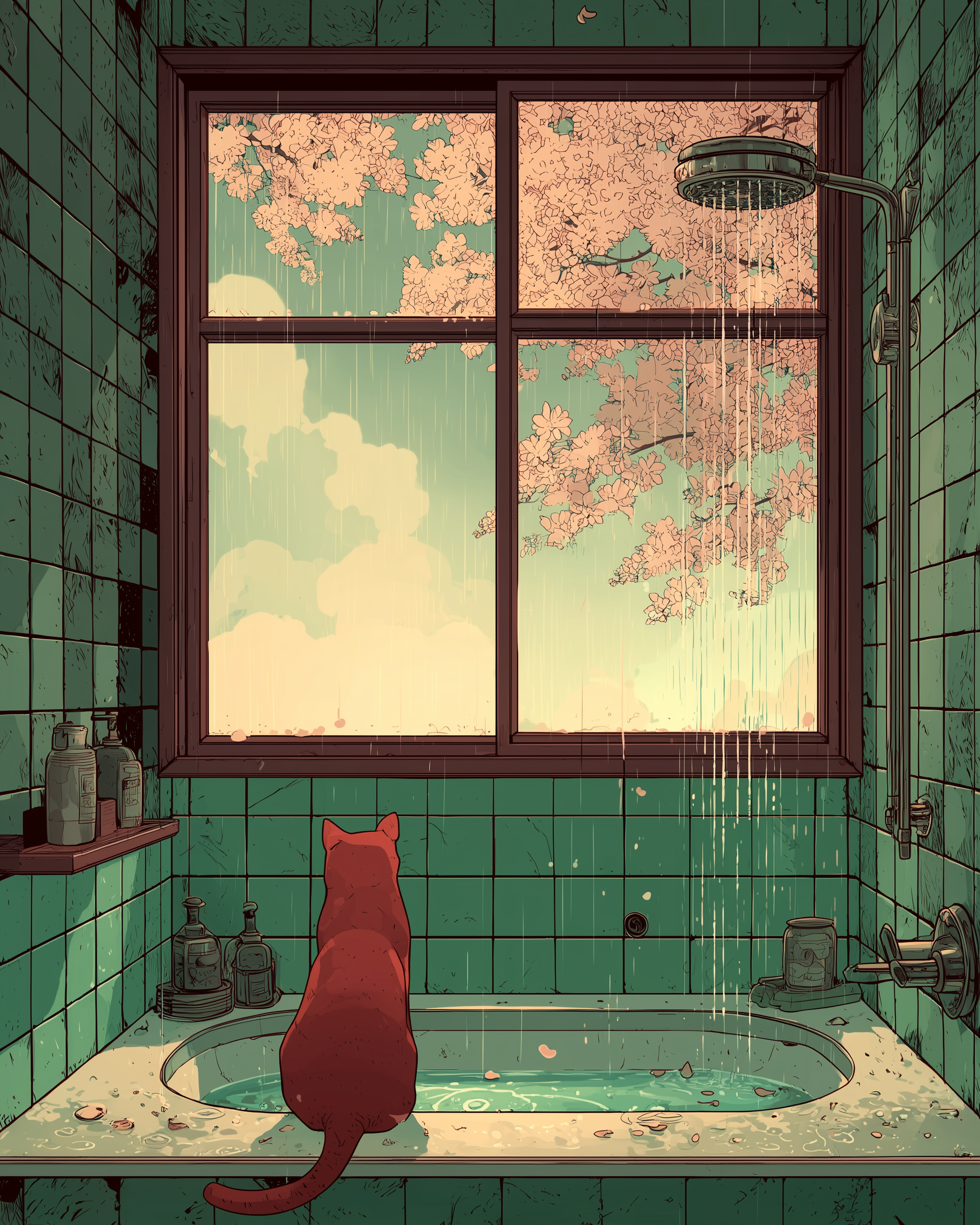 Cherry Blossoms Shower