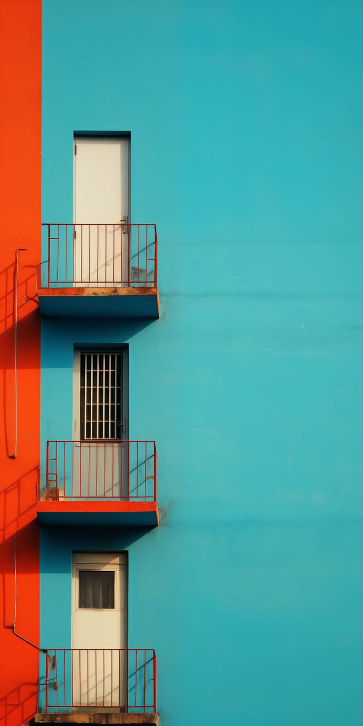 Colorful Balconies