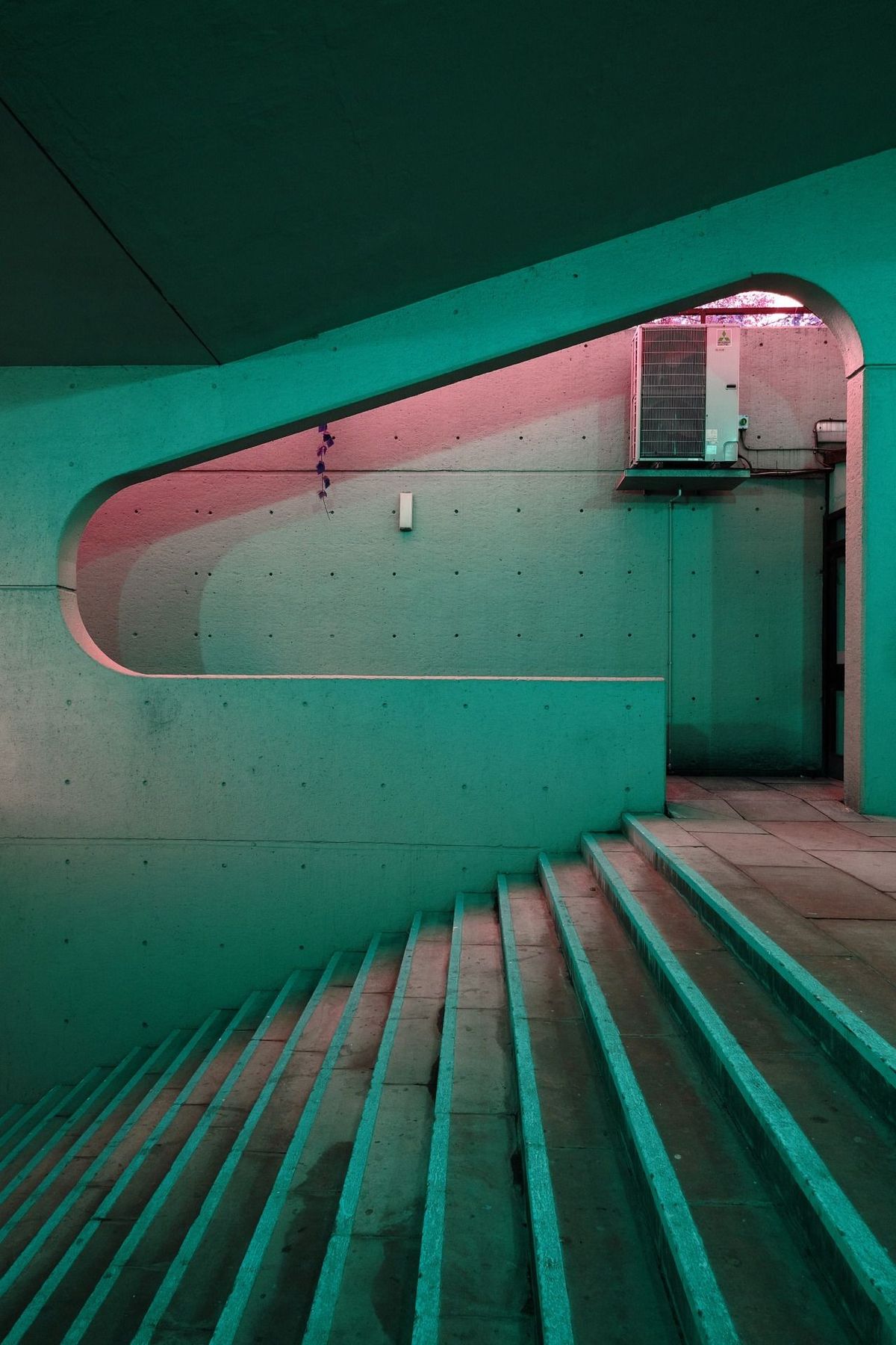 Modern Concrete Staircase