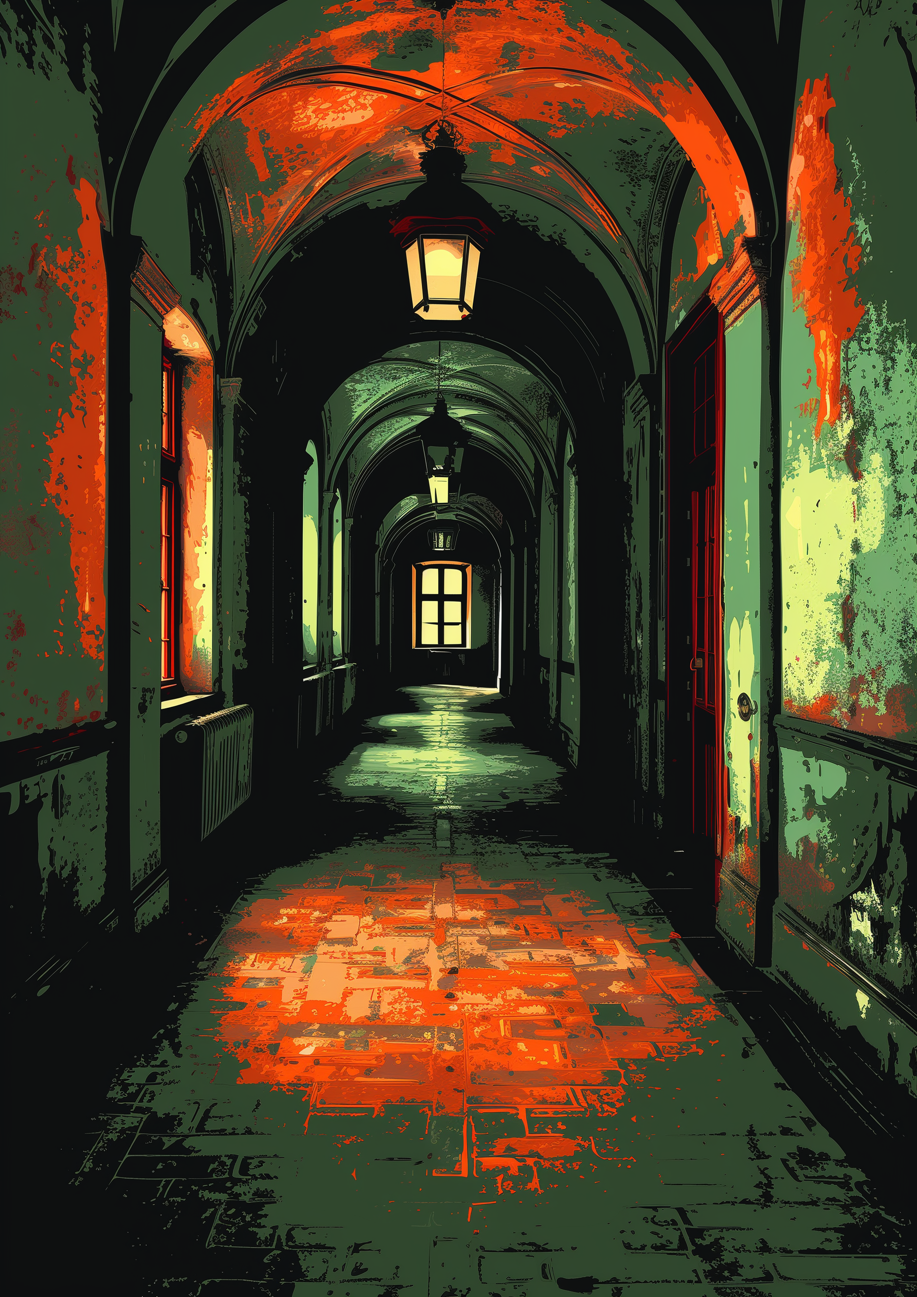 haunted corridor