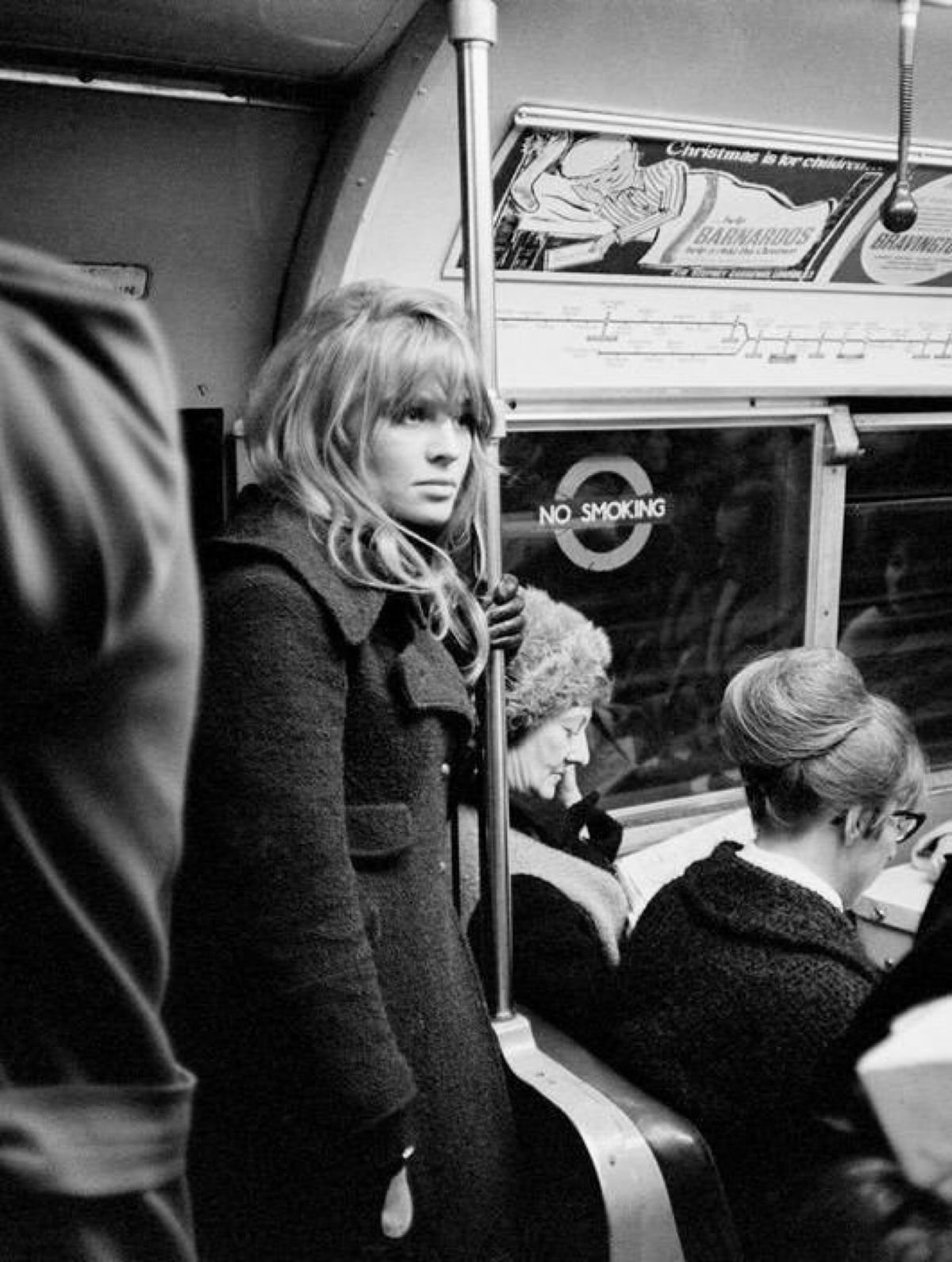 Vintage subway scene