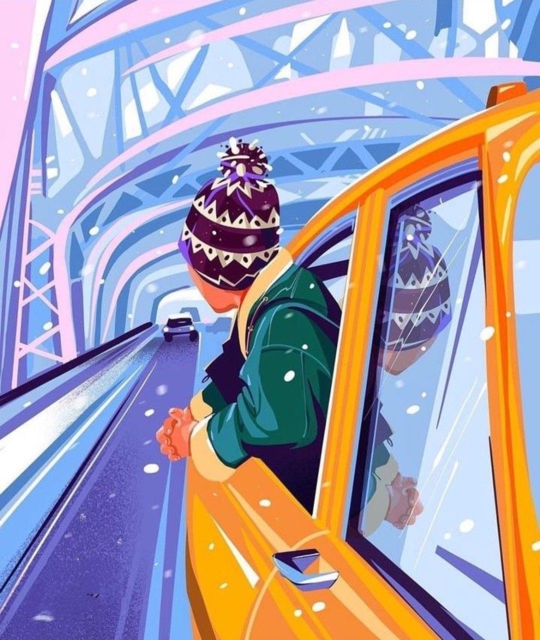 Winter Escalator