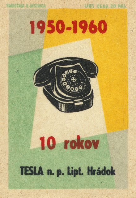 Vintage Telephone Poster