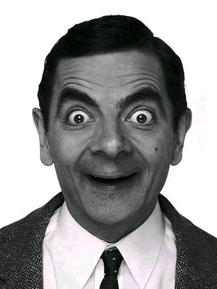 Mr. Bean's Surprised Expression