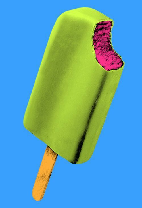 Melted Popsicle