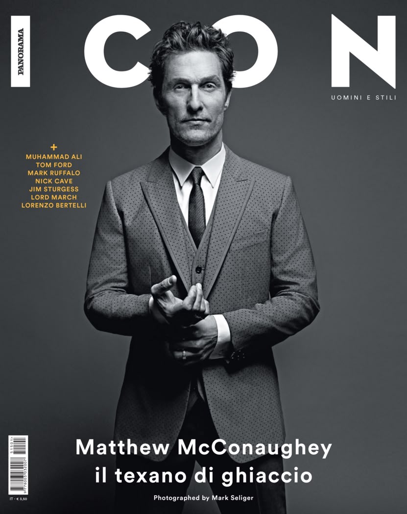 Matthew McConaughey in Icon Magazine
