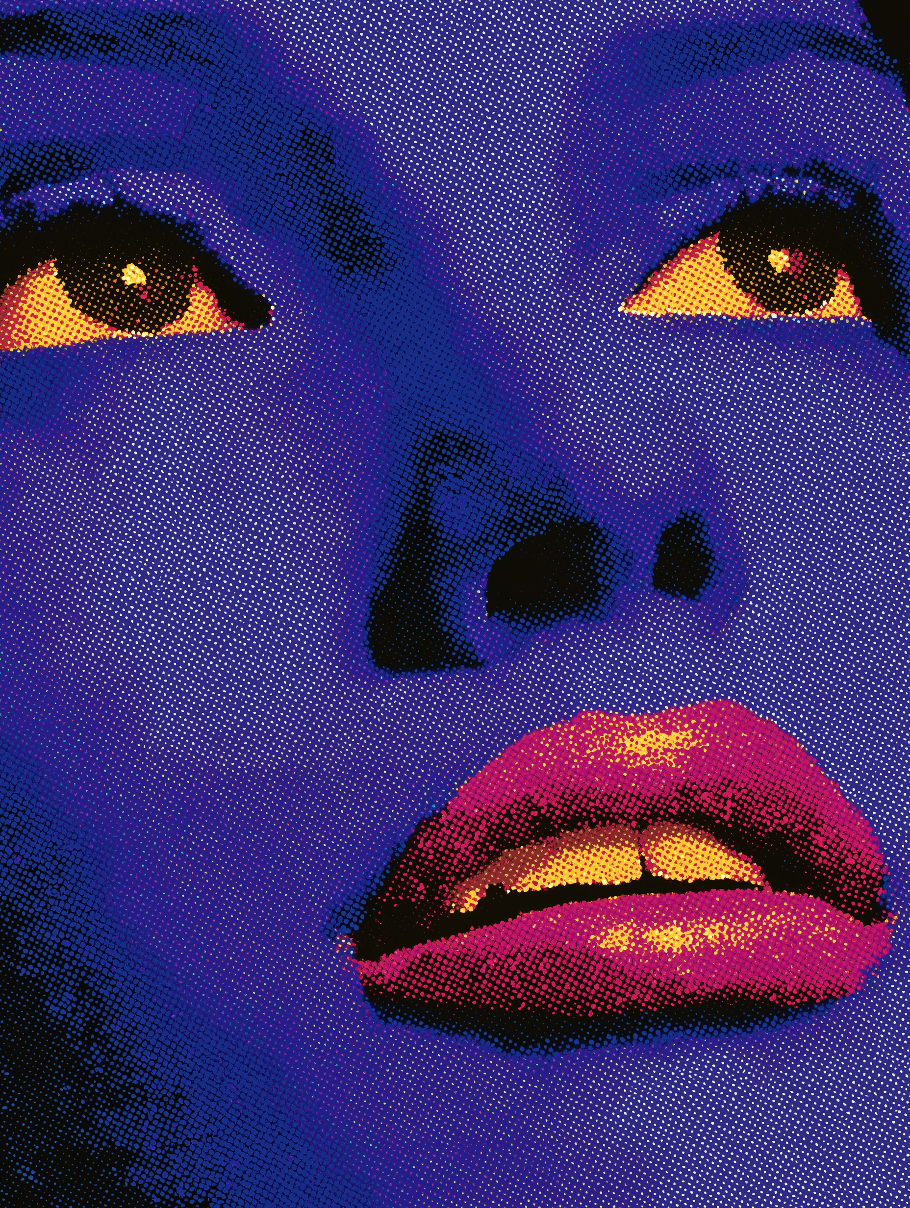 Purple Veiny Lips