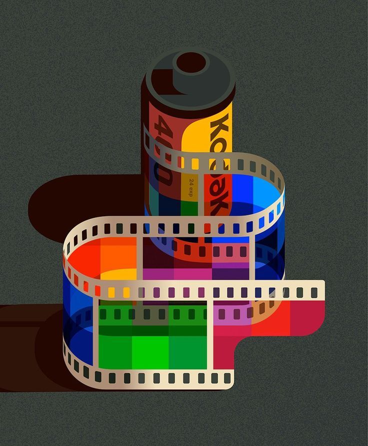 Filmstrip and Roll