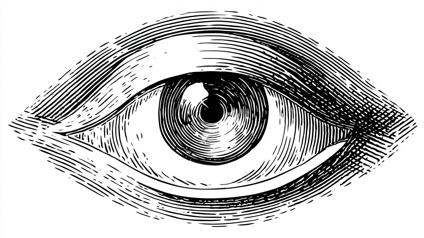 Enigmatic Eye Sketch