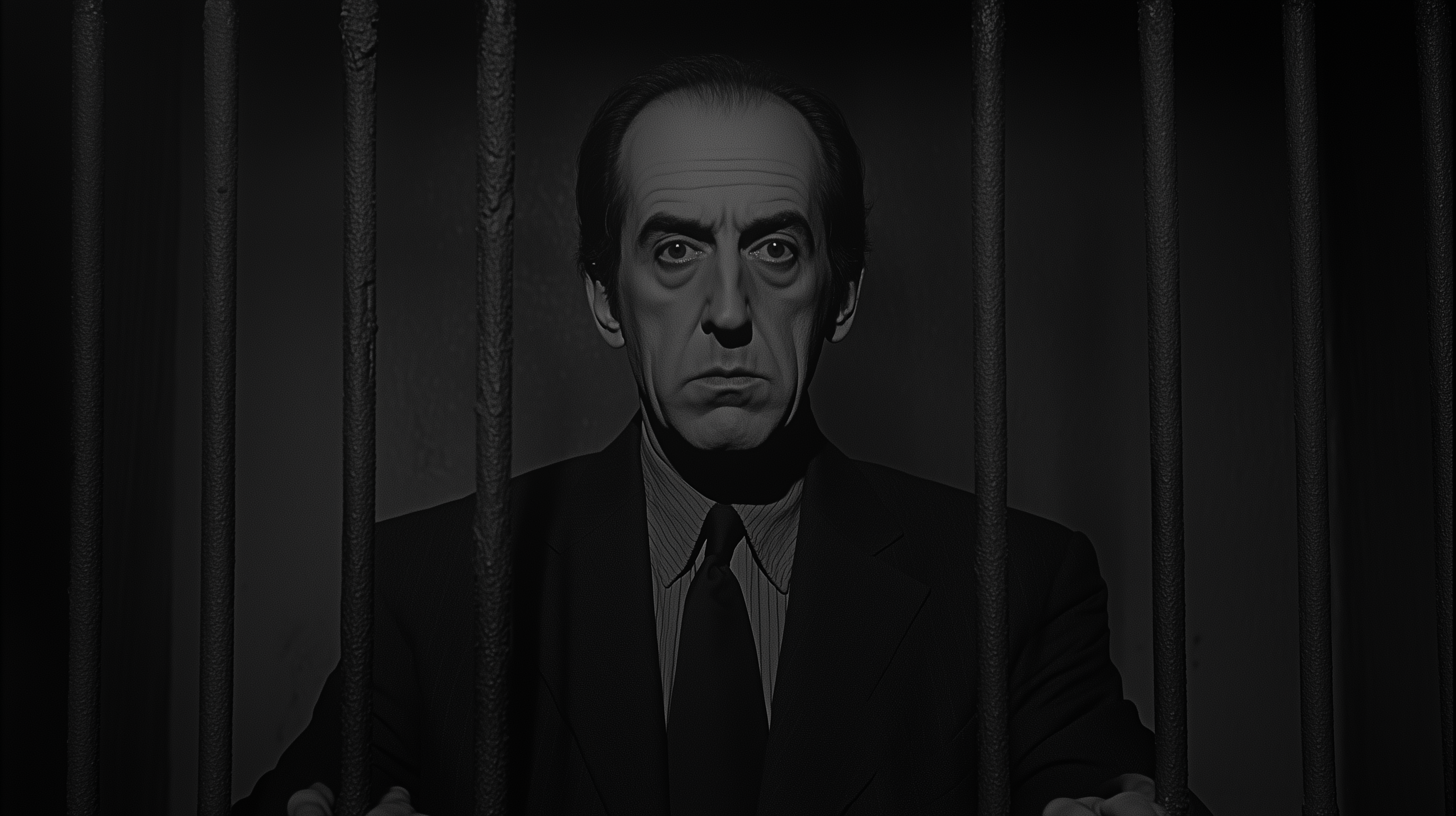 Man Behind Bars