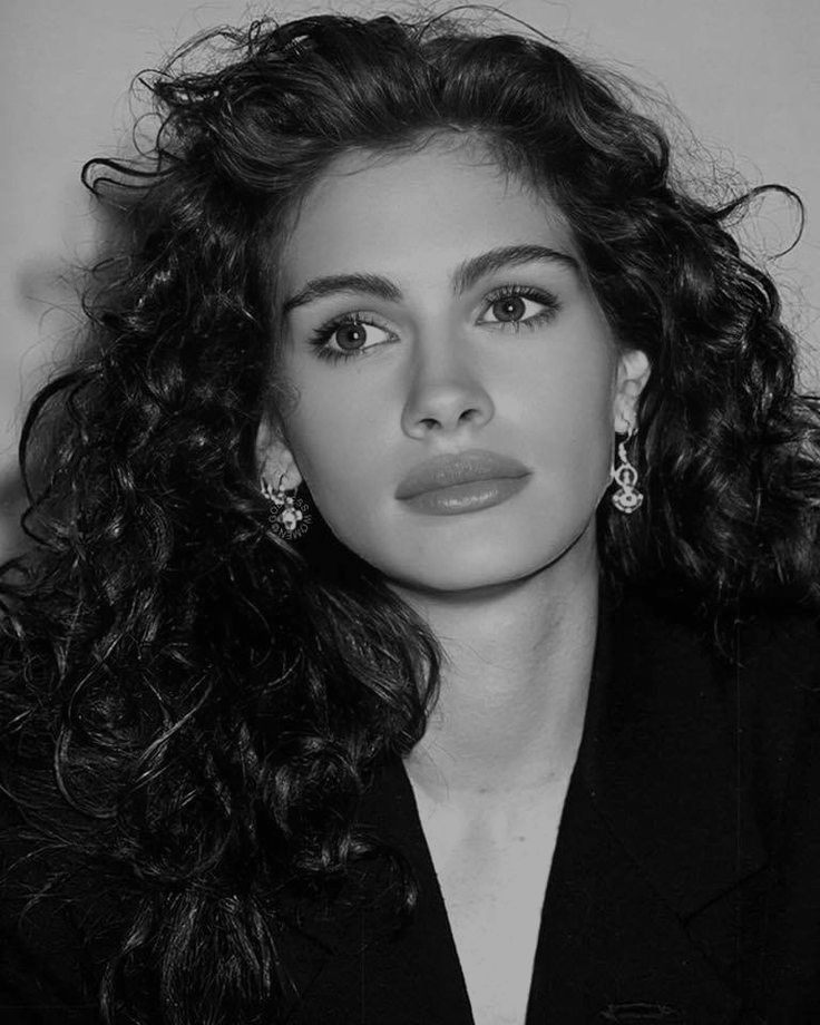 Curly Haired Woman