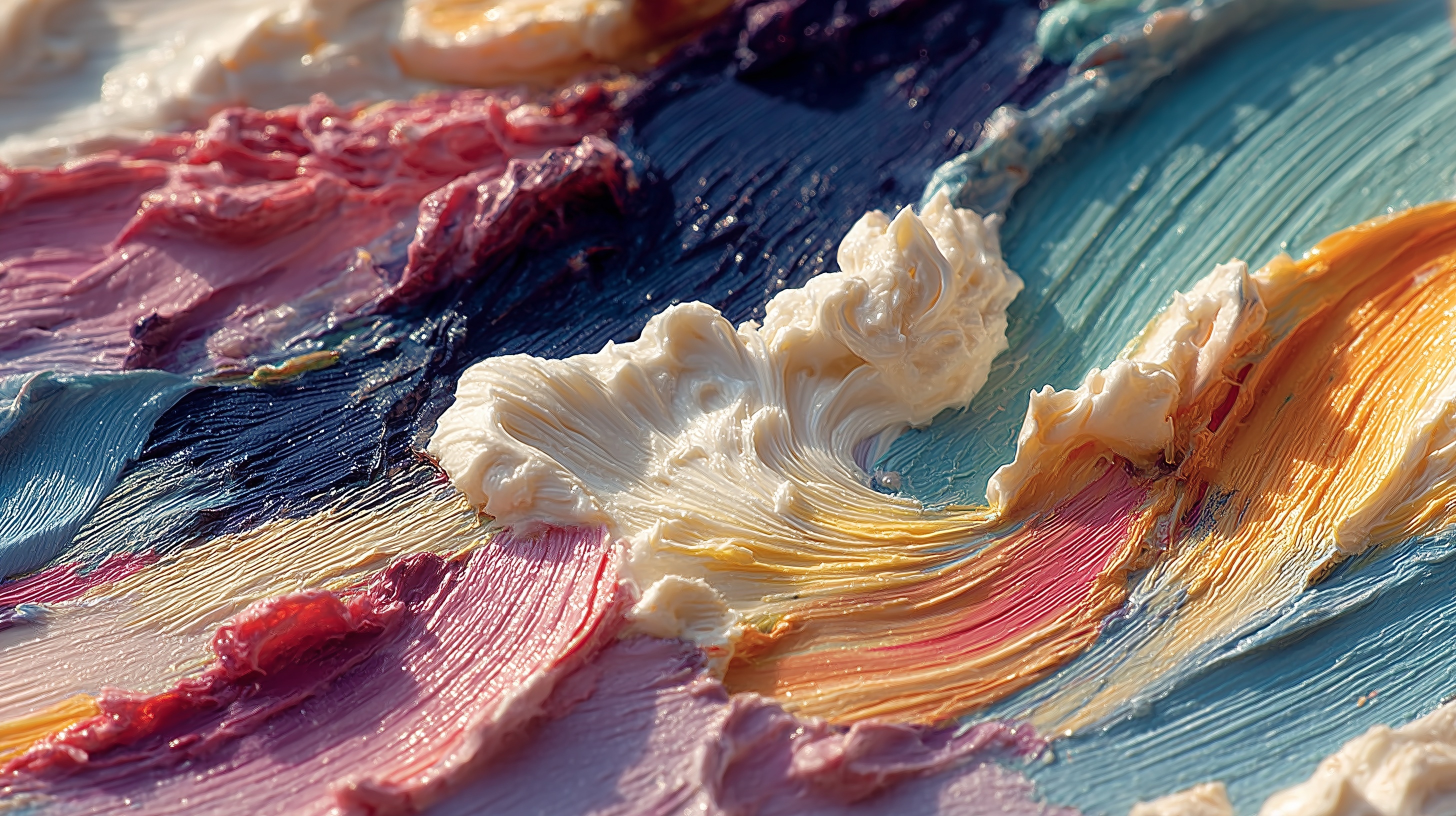 Abstract Paint Palette