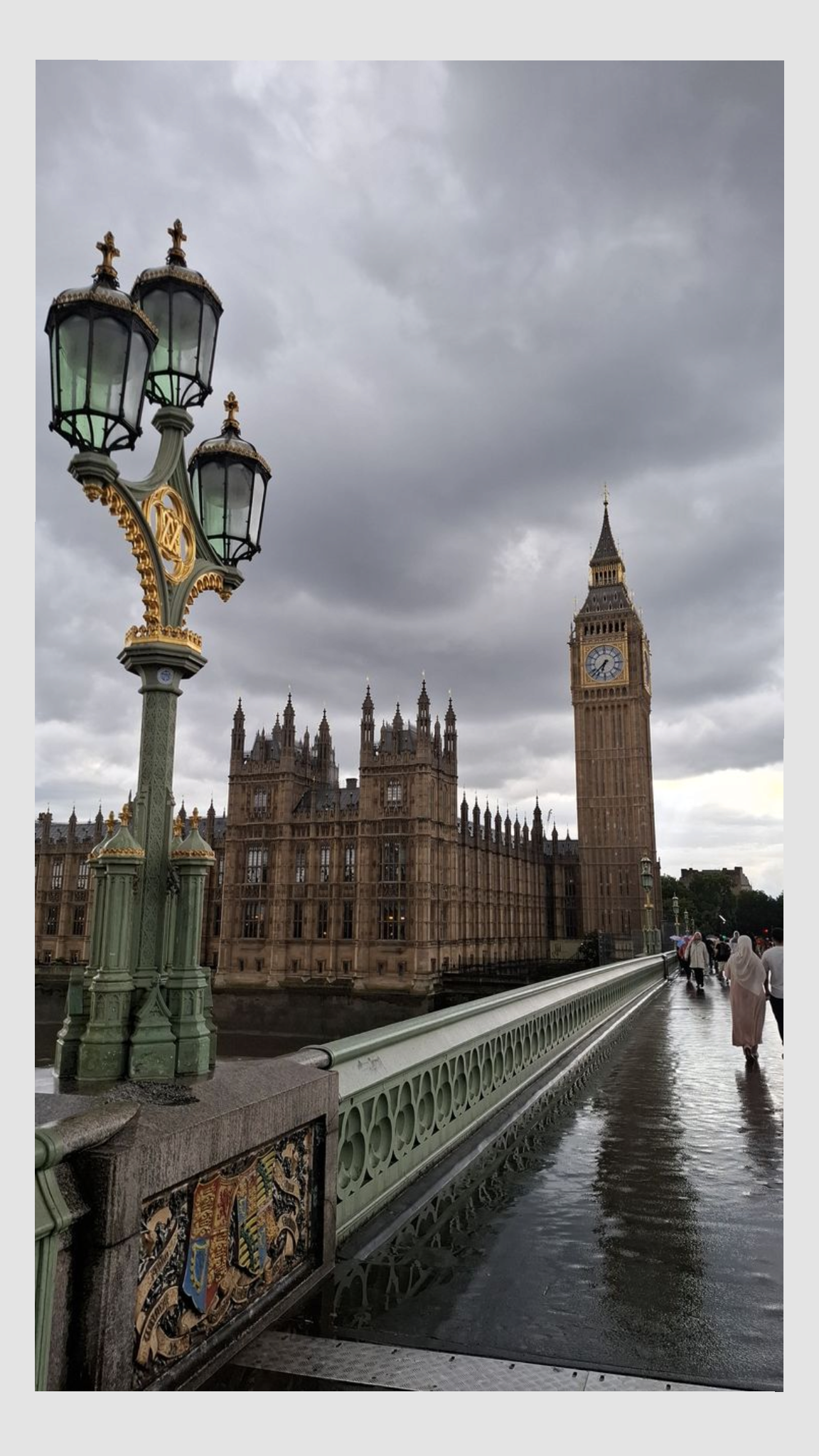 London's Westminster Bridge and Big Ben