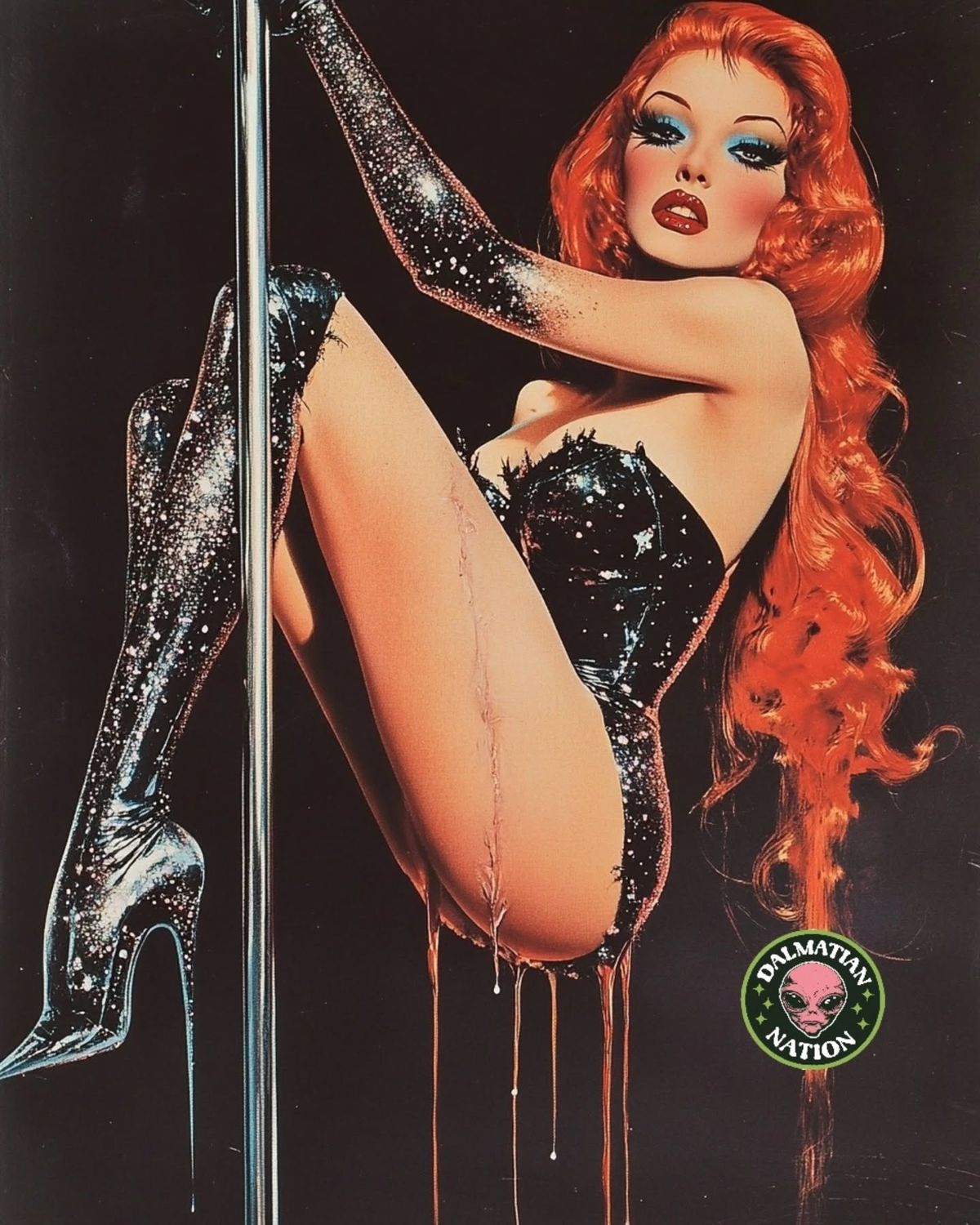 Glamour Nation Pole Dancer