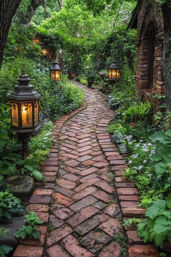 Enchanted Garden Pathway