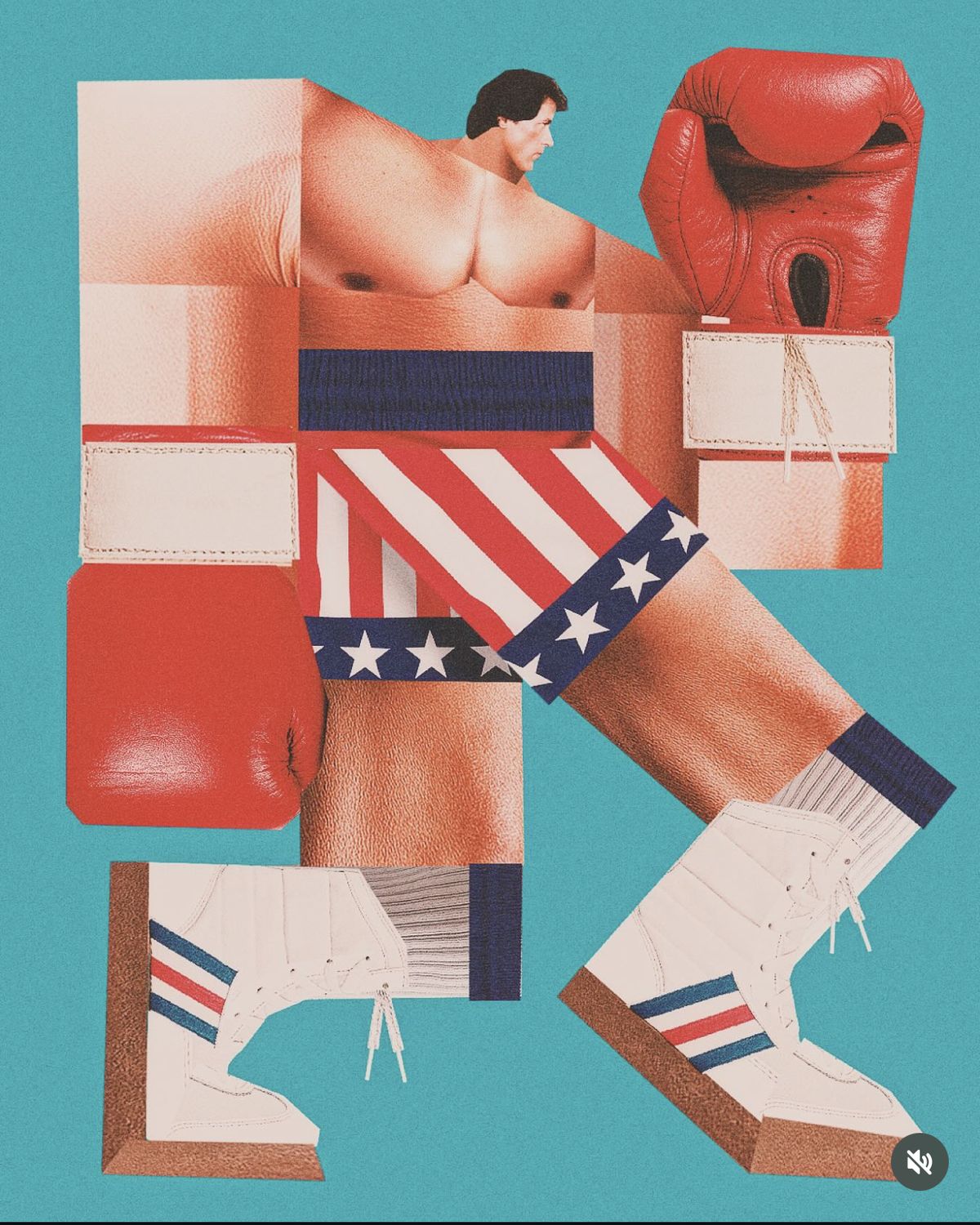 American Boxing Collage
