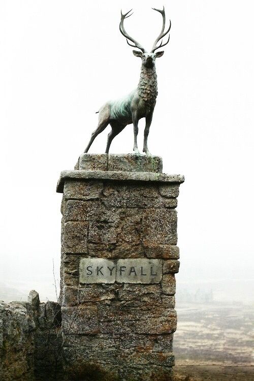 Skyfall Statue