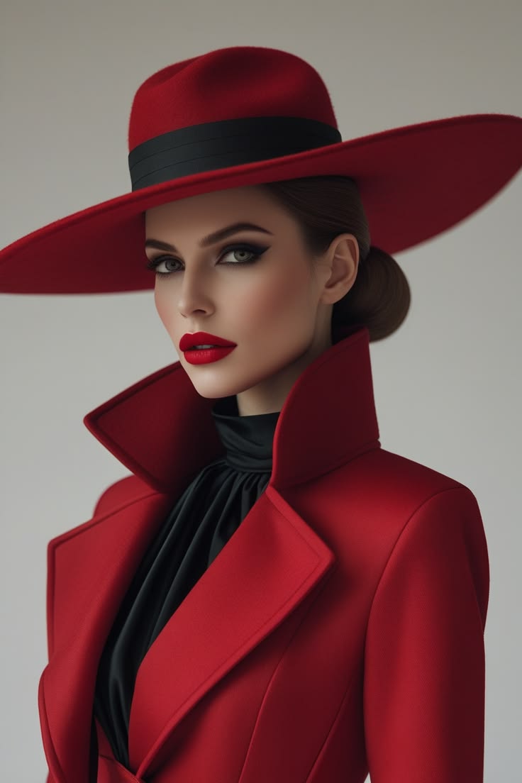 Elegant Red Coat