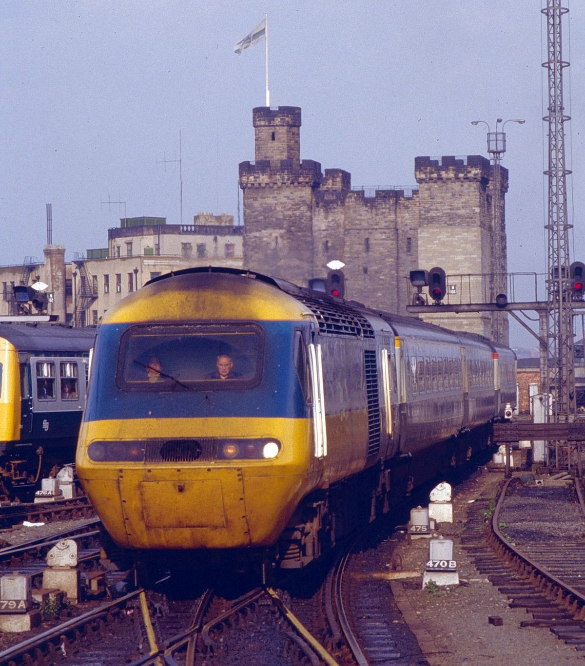 Vintage Train at Castle