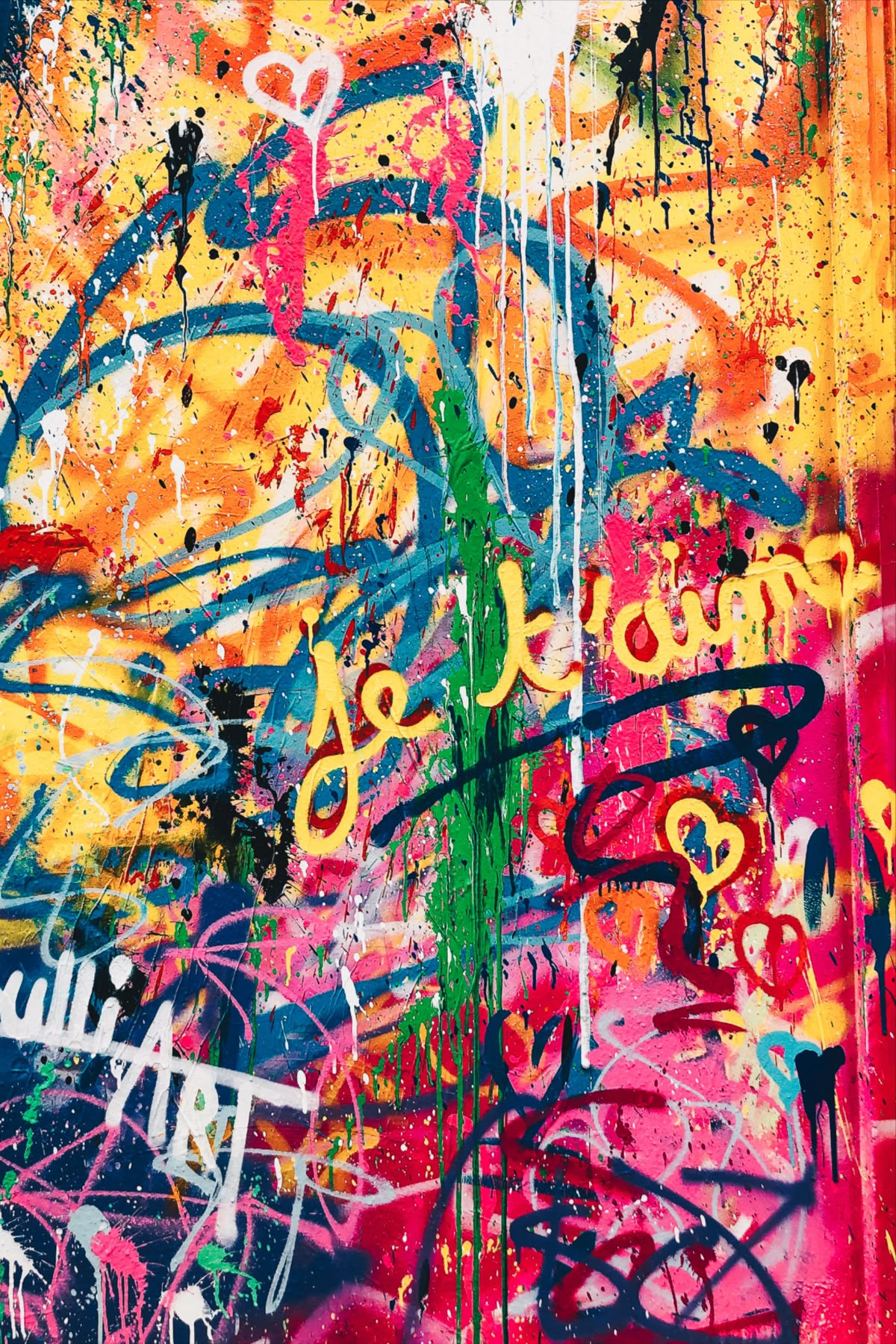 Abstract Graffiti Art