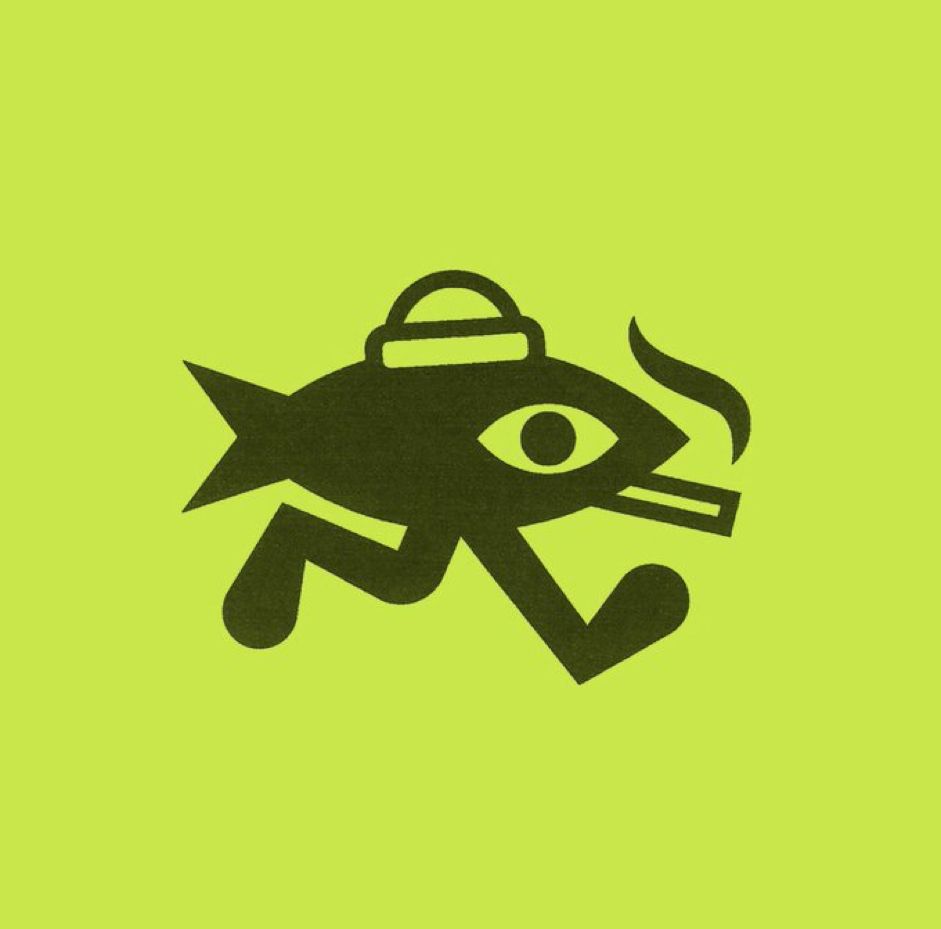 Fish Running with Hat and Cigarette