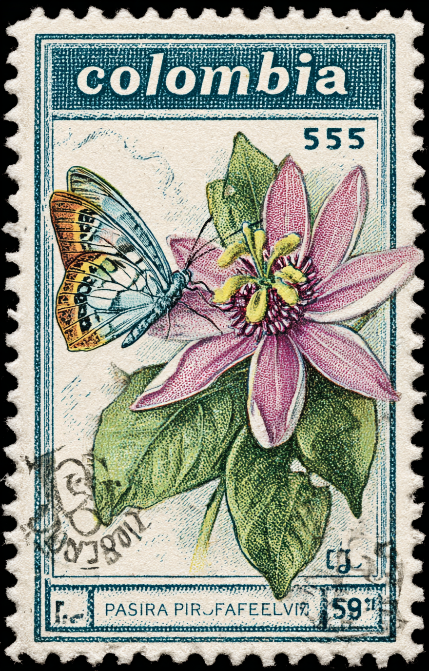 Passion Flower Butterfly