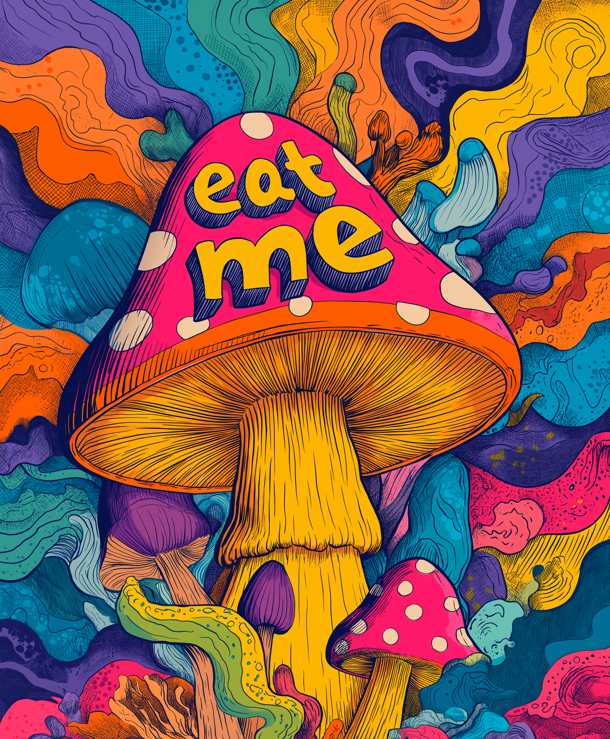 Psychedelic Mushroom