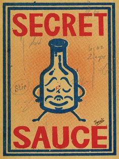 Secret Sauce Bottle